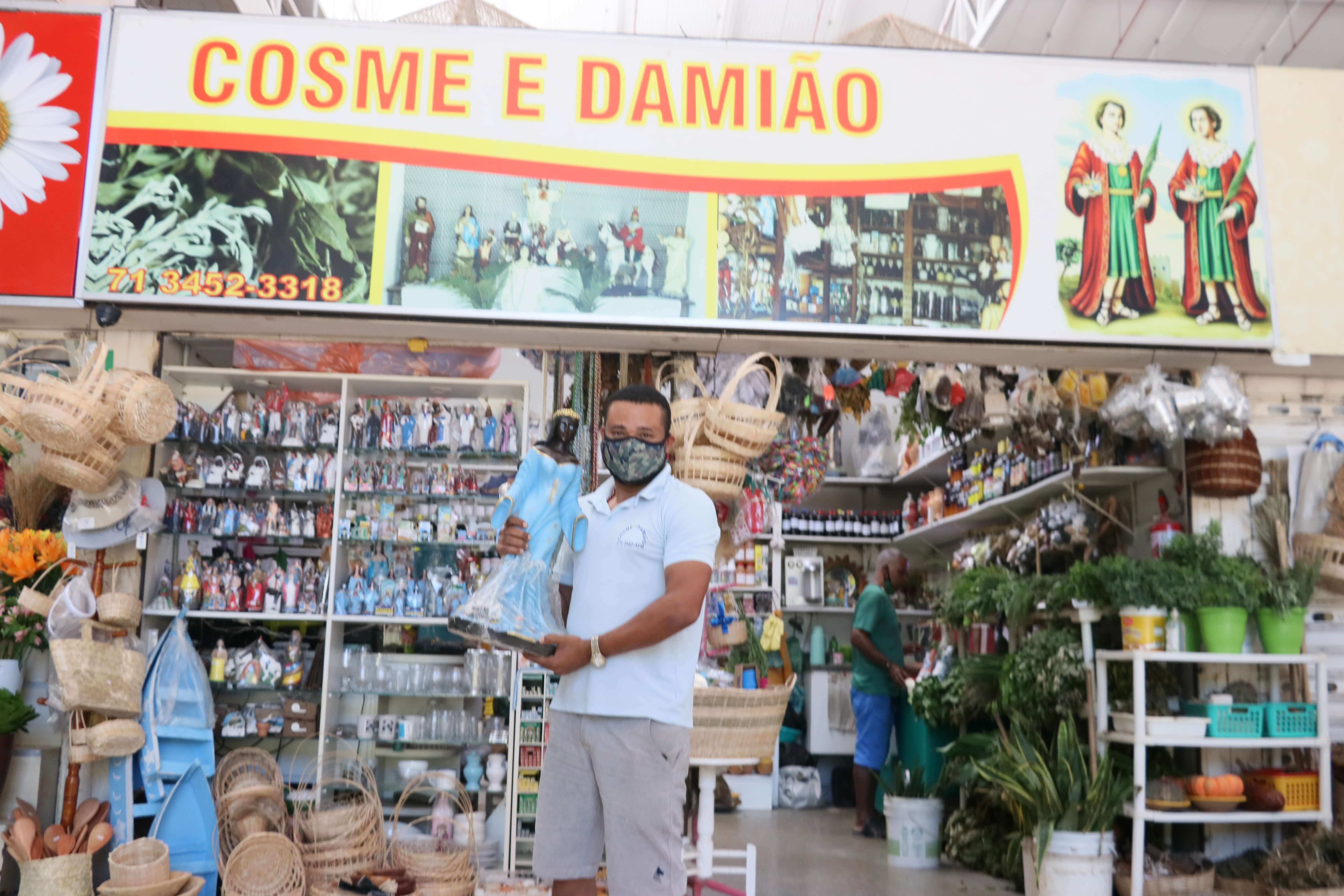 Box Cosme e Damião (Produtos Religiosos)